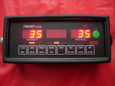 Stalker police radar gun sealed remote with cable 