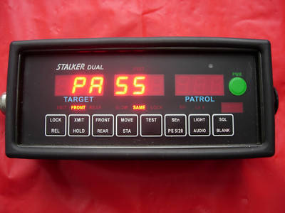 Stalker police radar gun sealed remote with cable 