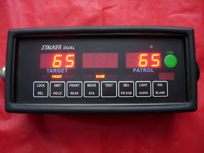 Stalker police radar gun sealed remote with cable 