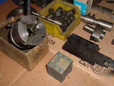Wade mod 94 lathe loaded w/tools hardinge same tooling