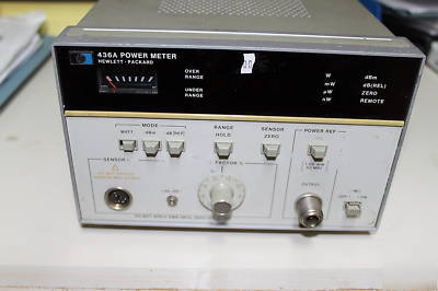 Hp / agilent , rf power meter 436A, 30 khz-46GHZ