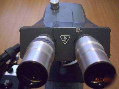 Bausch&lomb (b&l) microscope with light b&l illuminator