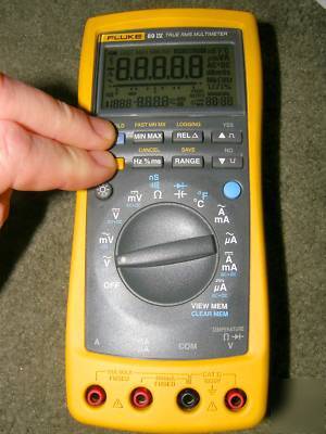 Fluke 89 iv trms digital multimeter tech's meter extras