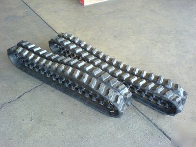 Rubber tracks for airman, hitachi, ihi, komatsu -1 pair