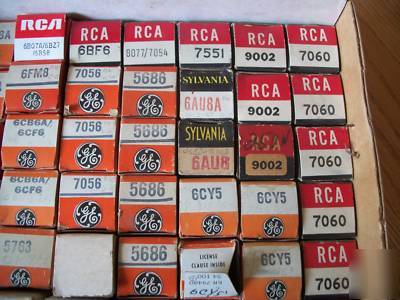 90+ vin tubes rca,ge,dumont,amperite,raytheon + more...