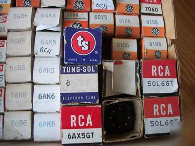 90+ vin tubes rca,ge,dumont,amperite,raytheon + more...