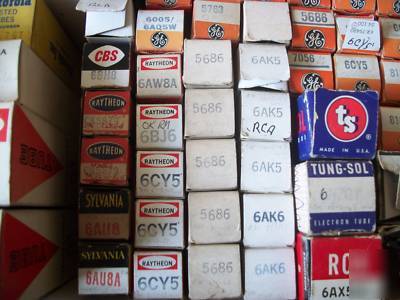 90+ vin tubes rca,ge,dumont,amperite,raytheon + more...