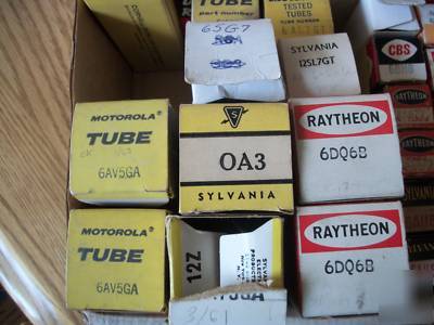 90+ vin tubes rca,ge,dumont,amperite,raytheon + more...