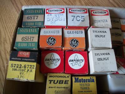 90+ vin tubes rca,ge,dumont,amperite,raytheon + more...