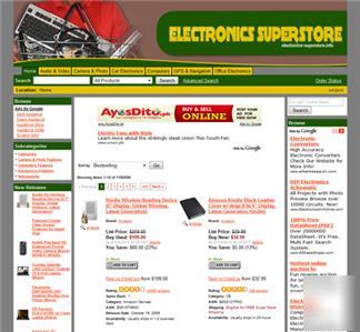 Electronics store - website business for sale + domain