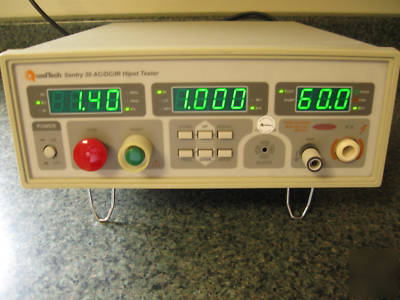 Quadtech sentry 30 ac/dc/ir hipot tester - reduced 