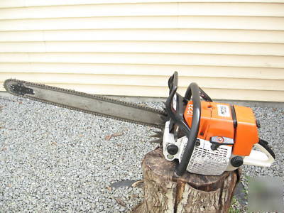 Stihl MS660 magnum chainsaw 28