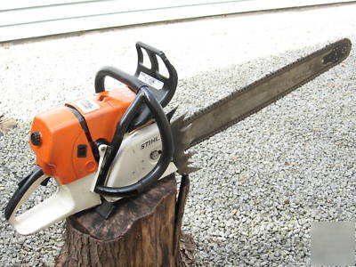 Stihl MS660 magnum chainsaw 28