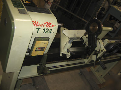 Mini max T124 wood turning lathe and copy lathe