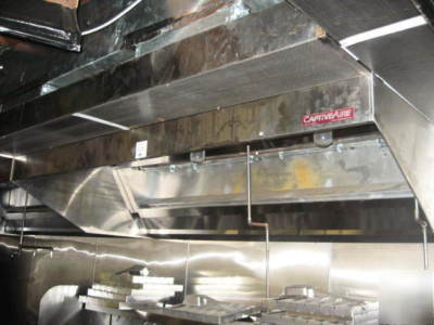 16FT captive aire hood system