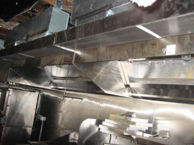 16FT captive aire hood system