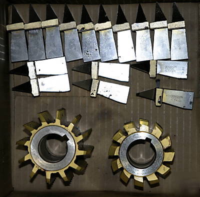 Cutting tools - lot of 18 pcs hst