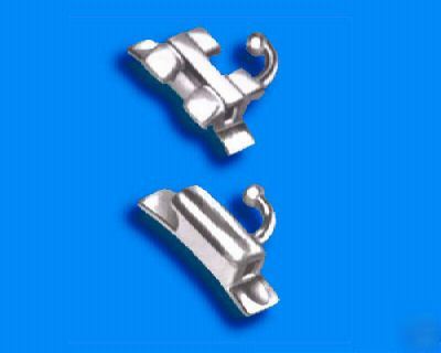 Dental orthodontic buccal tubes lower left pack of 5