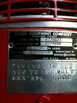 Ge electric motor for ev's/ electric vehicle conversion