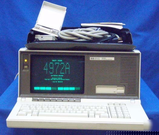 Hp 4972A lan protocol analyzer w/opt 002 & accessories 