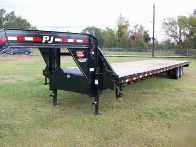 New 40 ft, pj trailers gooseneck, gvwr 25,000