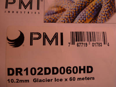 New pmi dynamic rope glacier all purpose half half dry 