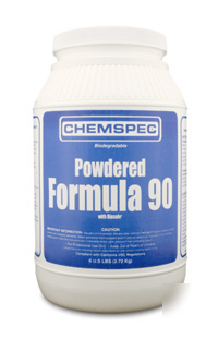 New chemspec powdered formula 90 carpet detergent 