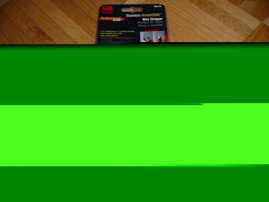 New gb professional grade wire stripper 10-20 awg GES55