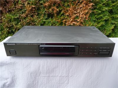 Nice kenwood quartz synthesizer am-fm tuner kt-591 
