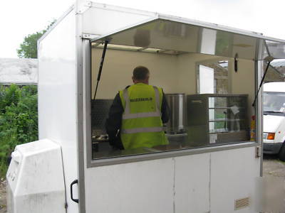 Ajc ltd. catering trailer compact model burger cafe vgc