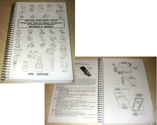 Budzik WHITE1 sheet metal layout book triangulation