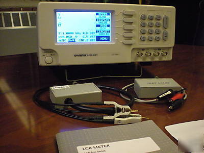 Instek lcr-821 12 hz to 200 khz precision lcr meter