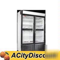 Tor-rey merchandise display cooler 4 glass doors r-36-4