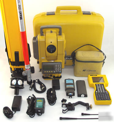 Topcon ap-L1A robotic total station, surveying