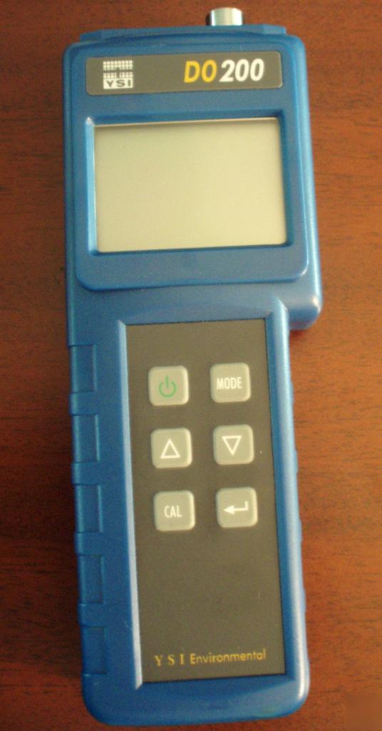 Ysi do 200 dissolved oxygen meter