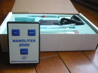 New brand wpi nanoliter 2000 injector