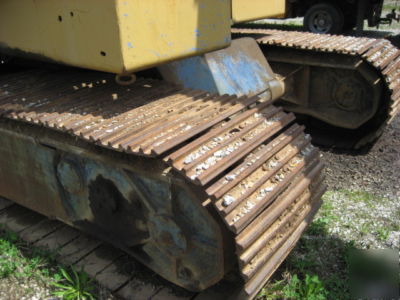 Warner swasey hop to track hoe excavator