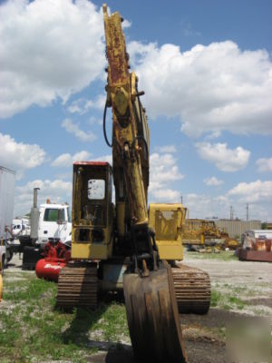 Warner swasey hop to track hoe excavator