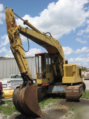 Warner swasey hop to track hoe excavator