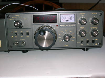 Ten tec argosy ii transciver, antenna tuner, and acc.