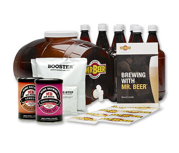 Mr. beer premium gold beer home microbrewery kit brew