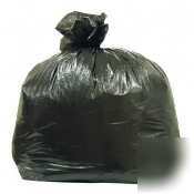 Black low density trash bag - 56GAL - 43X48