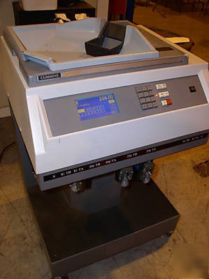 Cummins jetsort 6000 coin sorter counter tokens arcade