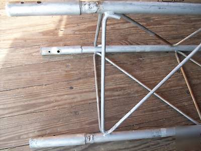 60 ft. rohn 45G tv cb ham antenna tower,*25G top*, used