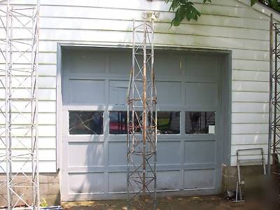 60 ft. rohn 45G tv cb ham antenna tower,*25G top*, used