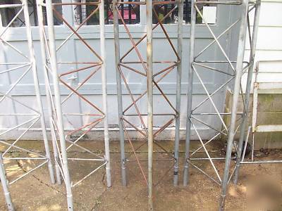 60 ft. rohn 45G tv cb ham antenna tower,*25G top*, used