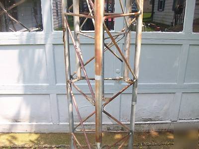 60 ft. rohn 45G tv cb ham antenna tower,*25G top*, used