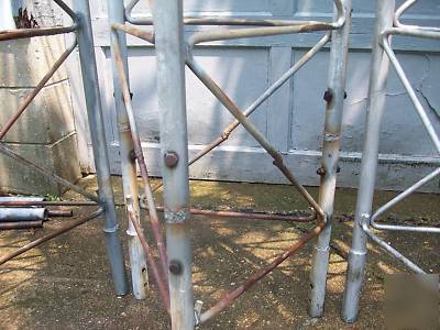 60 ft. rohn 45G tv cb ham antenna tower,*25G top*, used