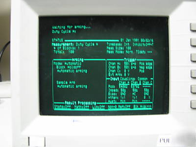 Hp 5373A modulation domain pulse analyzer 54002A 53702A