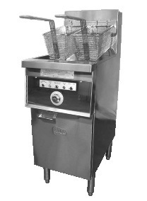 Keating model #14BB gas instant recovery floor fryer